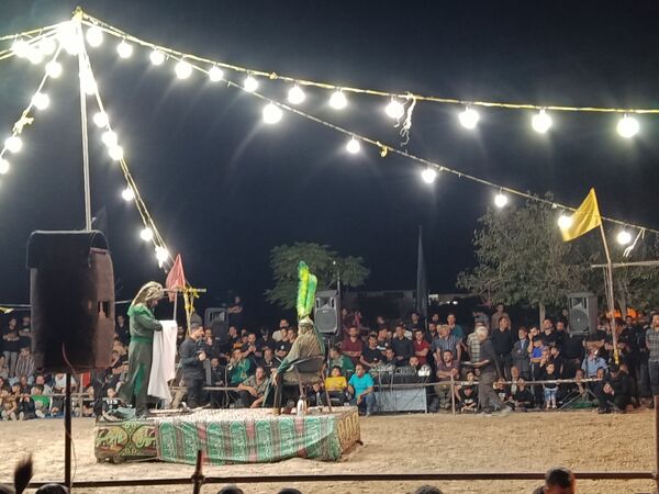 مراسم تعزیه خوانی در کاشمر 