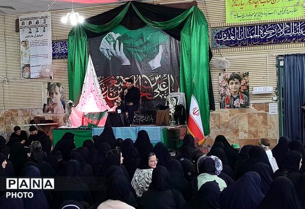  مراسم باشکوه شیرخوارگان حسینی در مسجد جامع درگزین