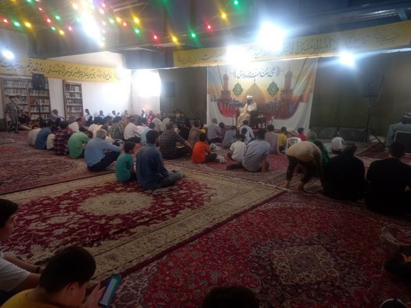 جشن ولایت در مسجد پنج تن ال عبا مشهد
