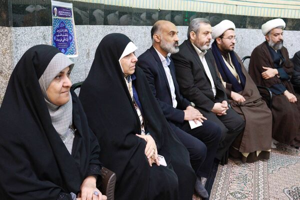 مراسم اعتکاف در مسجد ابوذر منطقه ۱۴ تهران 