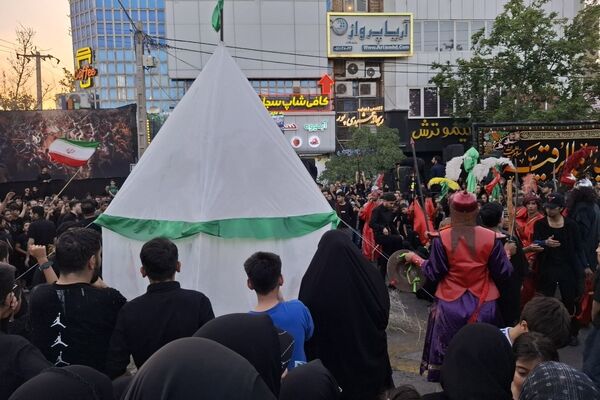 مراسم خیمه‌ سوزان در هاشمیه