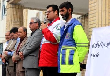 به مناسبت هفته کاهش بلاهای طبیعی در بندر ترکمن