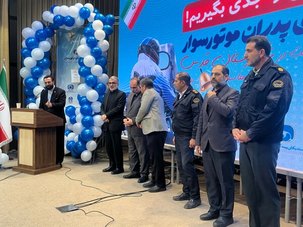  طرح ایمن‌سازی پدران موتورسوار در روز بیمه در مجموعه فرهنگی باقرالعلوم شهرستان قدس