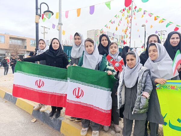 راهپیمایی ۲۲ بهمن در مشهدمرغاب