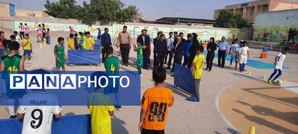 آیین آغازین فعالیت‌های ورزشی مدارس استان هرمزگان