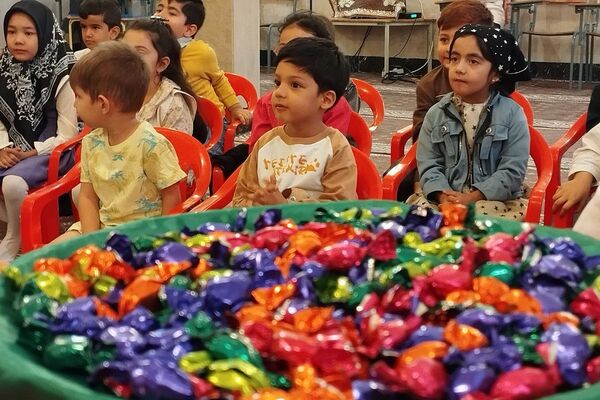 برگزاری جشن روز جهانی کودک در دارالقرآن حجت الاسلام قرائتی ناحیه یک شهرری