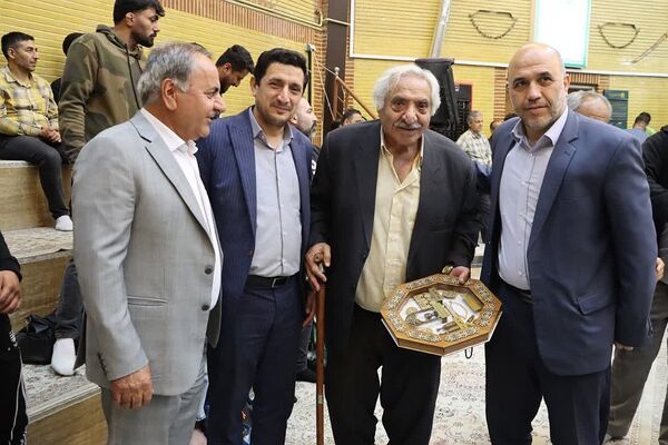 آئین گرامیداشت روز ورزش پهلوانی و زورخانه ای در زورخانه باب الحوائج کهریزک