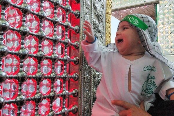 گهواره‌های سبز در سوگ کربلا؛ همایش شیرخوارگان حسینی در بجنورد
/1