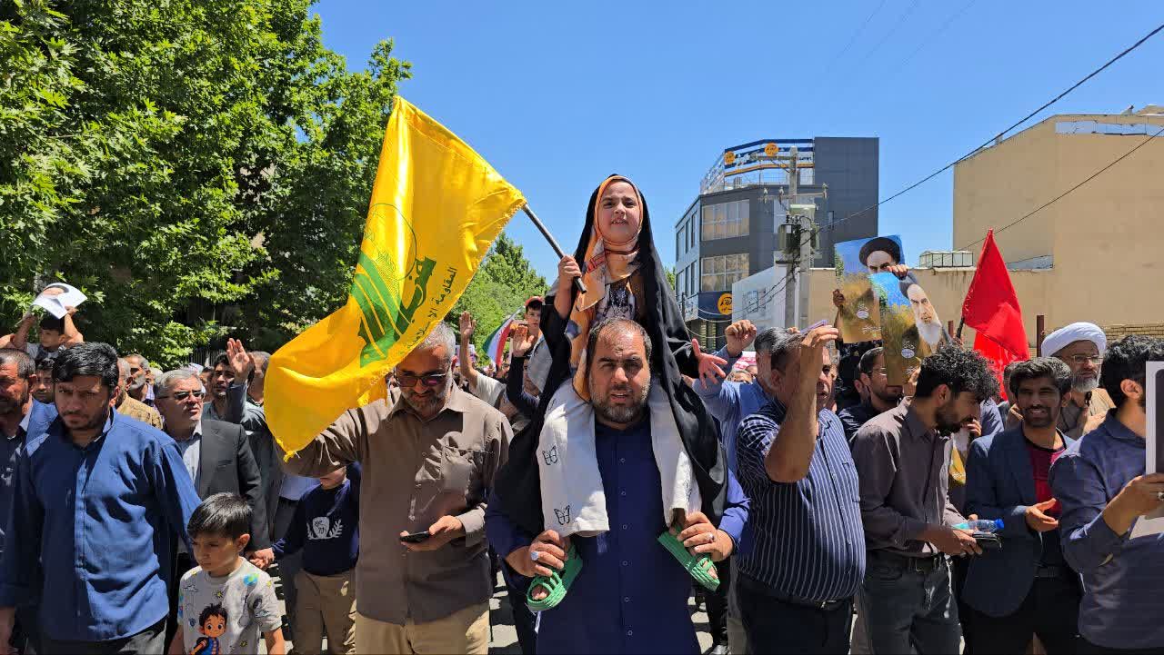 راهپیمایی جمعه خشم در دیار آریو برزن