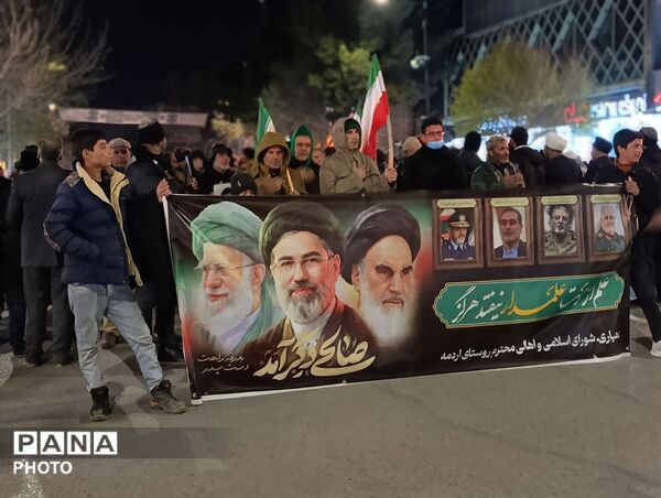 فعالیت هیئت های عزاداران علوی در شب ۲۳ ماه رمضان 