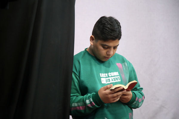 اعتکاف خادمان نوجوان حرم حضرت معصومه(س)