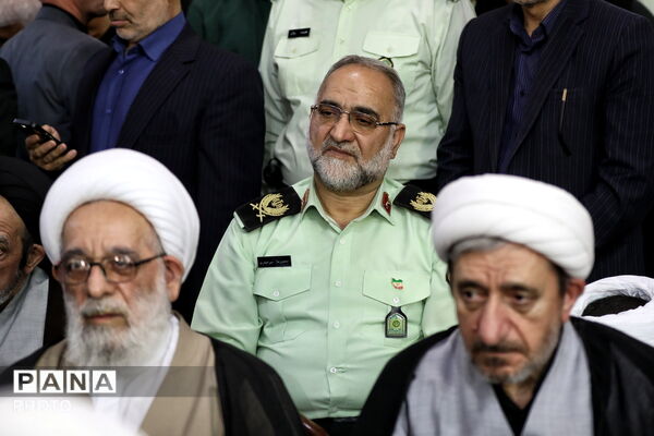 مراسم چهلمین روز شهادت «علی لاریجانی» در قم