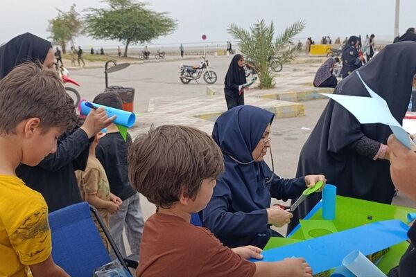 کانون پرورش فکری کودکان و نوجوانان بندرعباس در سوگ رهبر شهید