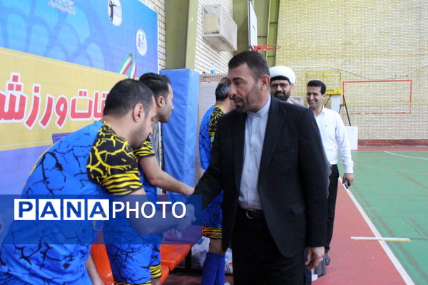 سعدآباد قهرمان مسابقات فوتسال فرهنگیان استان بوشهر 