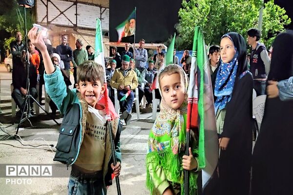 آلبوم تصاویری از حضور مردم شهر بار در اجتماع خیابانی 