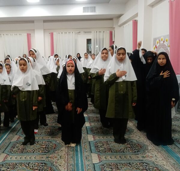 یاد بانوی نور در مدرسه زینب(س) مروست
