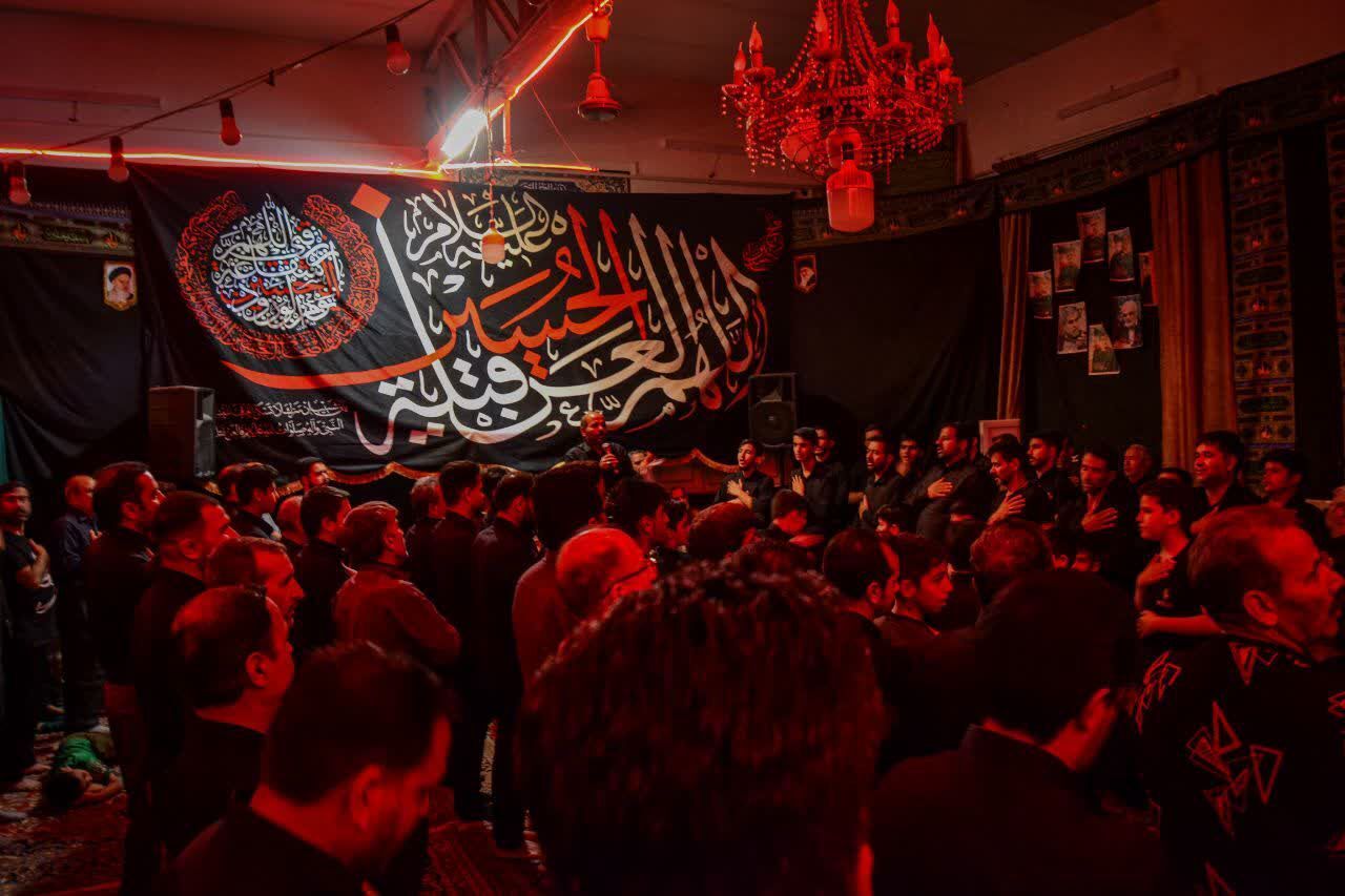 مراسم سوگواری شهادت امام رضا (ع) در شهر رباط‌سنگ 