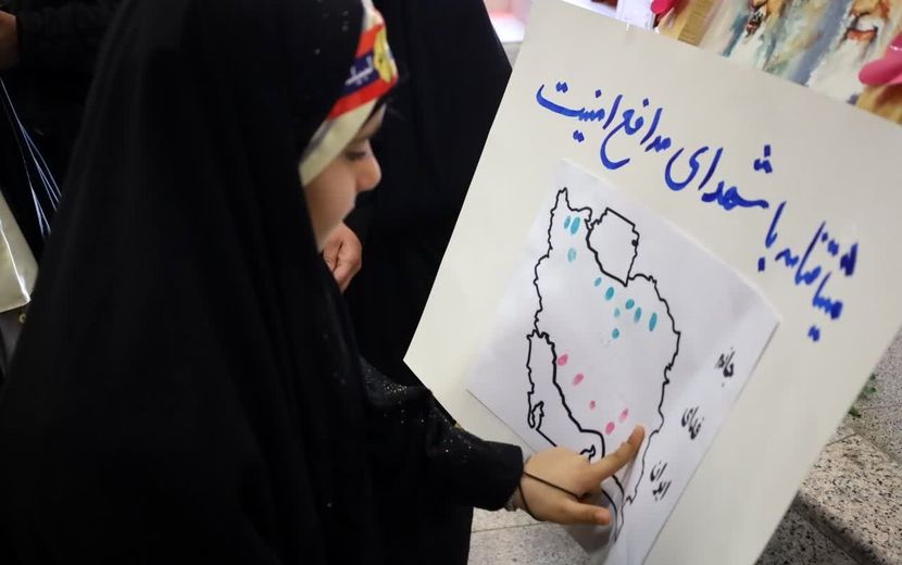 میثاق دانش‌آموزان و مسئولین با آرمان‌های شهید امنیت «سرهنگ دوم ولی‌الله صفری»