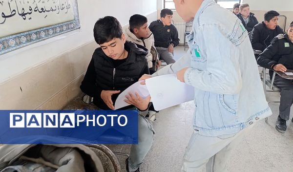 برگزاری امتحانات نوبت اول در آموزشگاه شیخ فضل‌الله نوری 