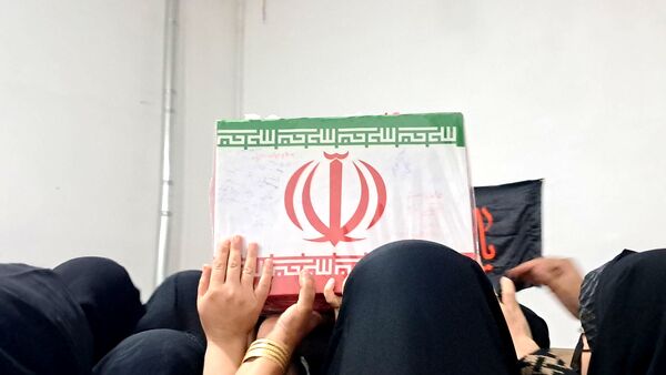 عزاداری دهه دوم فاطمیه با حضور شهید گمنام در دهستان شوراب صغیر  