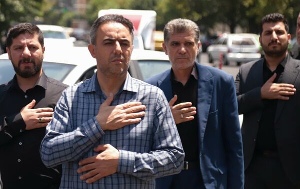 برپایی دسته عزاداری اداره‌کل آموزش و پرورش شهر تهران 