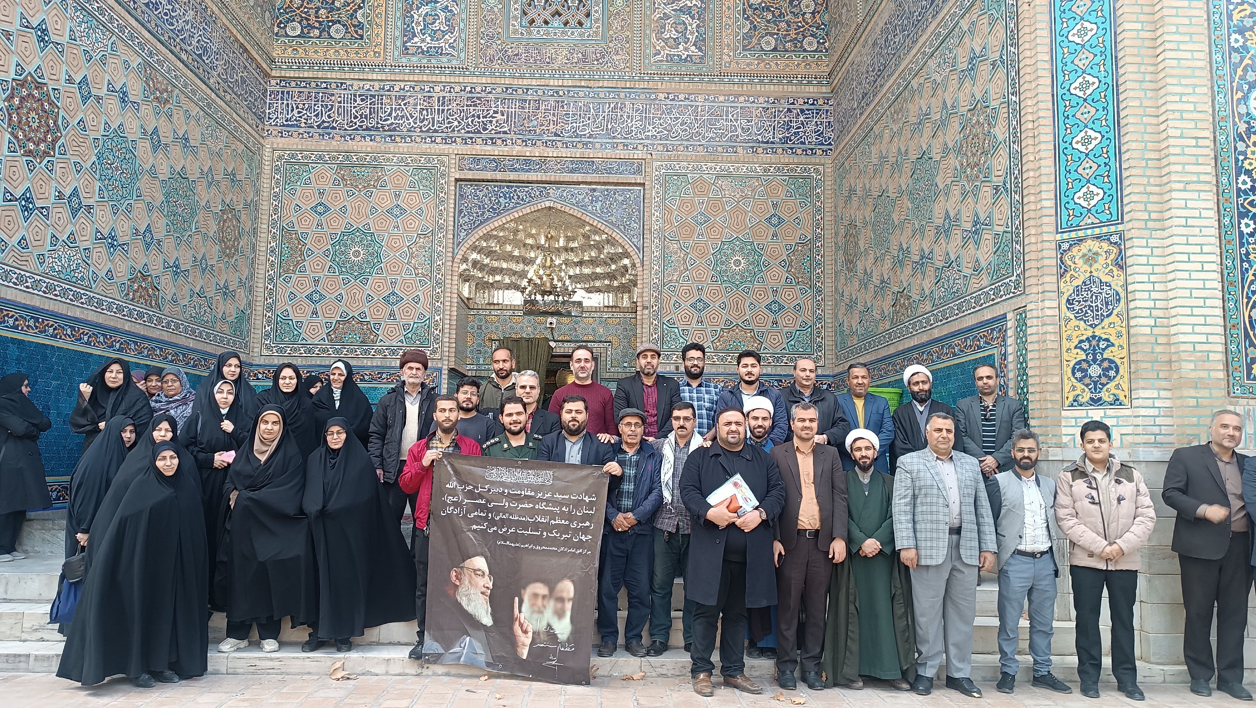 بازدید از امامزاده محروق  نیشابور