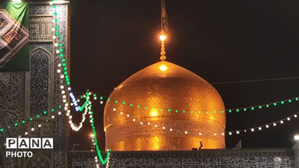 قاب های ماندگار از حرم امام رئوف در ایام دهه کرامت