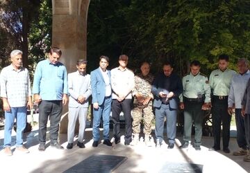 برگزاری مراسم غبار روبی به مناسبت آغاز هفته دفاع مقدس در شهر میمه 