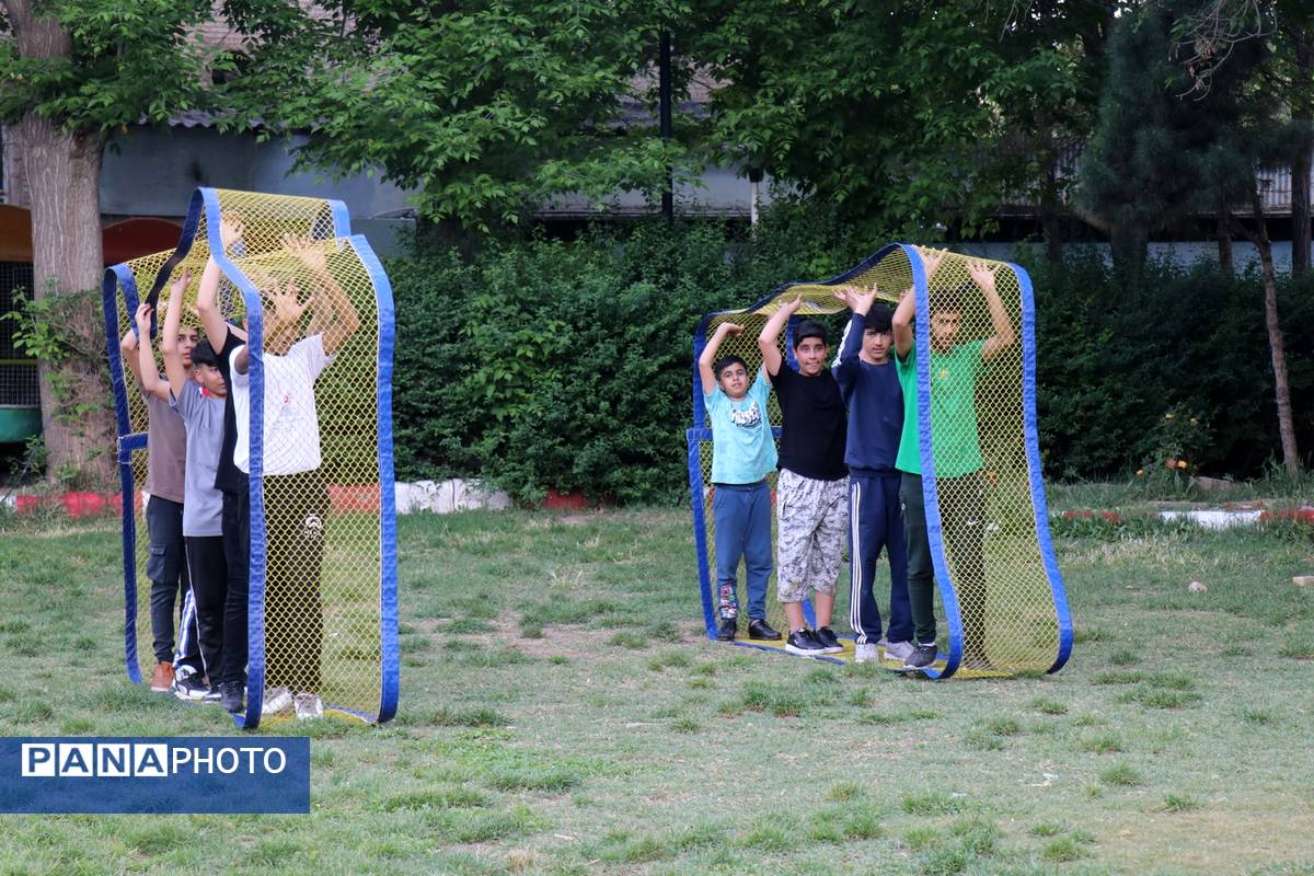 سپری شدن اوقات فراغت زیارت اولی‌ها با بازی‌های تاما  