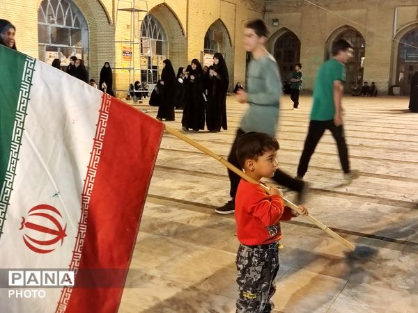  قاب پانا میزبان غرفه کودک در حسینیه امام خمینی 