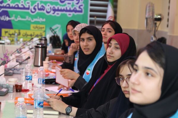 حضور کمسیون تخصصی مجلس دانش‌آموزی در کلاس تفکر نقاد 
