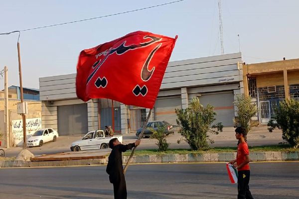 خروش کاروان پیاده‌روی یکصدهزار نفری «مشایه اهواز» 