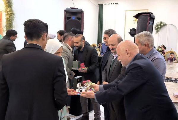 جشن ازدواج‌‌ آسان ۹ زوج بسیجی در گناباد