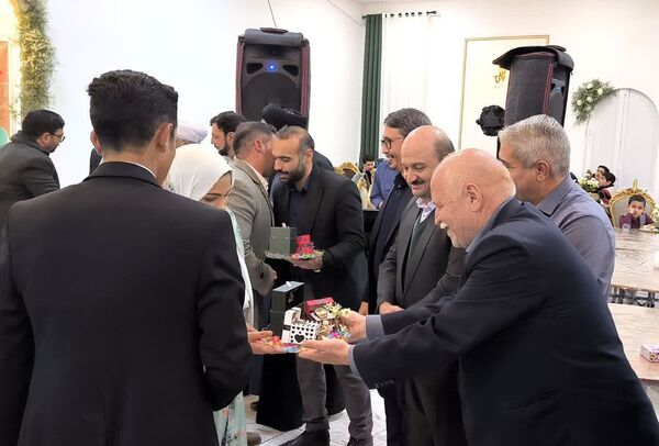 جشن ازدواج‌‌ آسان ۹ زوج بسیجی در گناباد