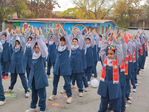 صبحگاهی از جنس شادی و نشاط