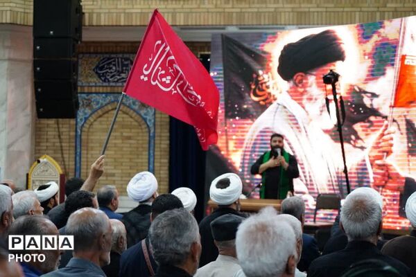 آیین گرامیداشت شهادت رهبر شهید انقلاب و خانواده در باقرشهر 