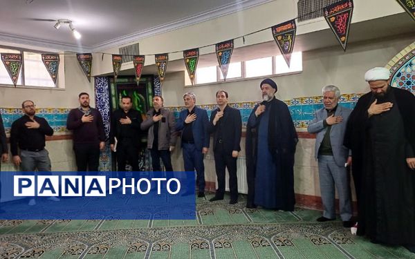 مراسم عزاداری حضرت فاطمه زهرا (س) در اداره آموزش و پرورش شهریار