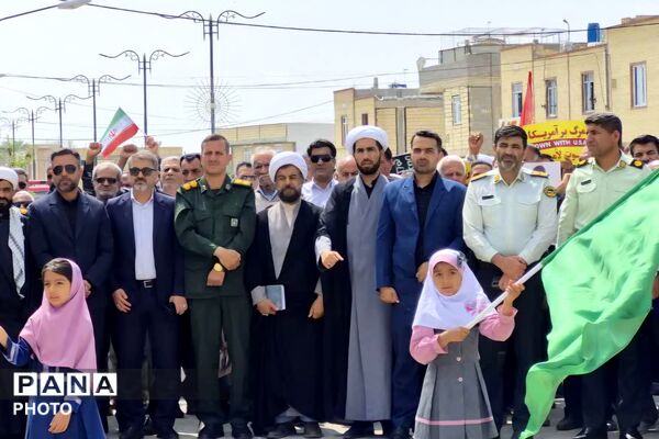 راهپیمایی روز قدس در جویم