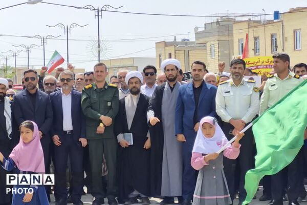 راهپیمایی روز قدس در جویم