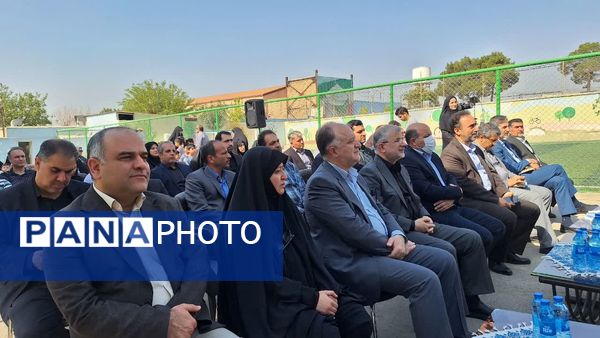 آیین متمرکز افتتاحیه 16 پروژه طرح «شهید سلیمانی» در دبستان شاهد شهید علافی‌ها ناحیه یک کرج