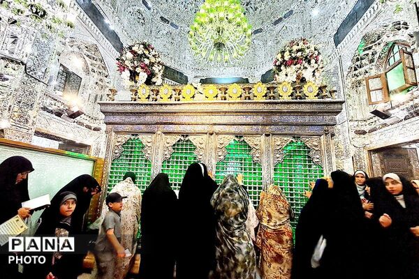 مراسم سالگرد سردار سلامی در مصلی حرم حضرت عبدالعظیم