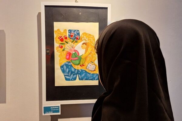نگاهی به هنرِ پرواز؛ حضور پررنگ بازدیدکنندگان در نگارخانه رضوان