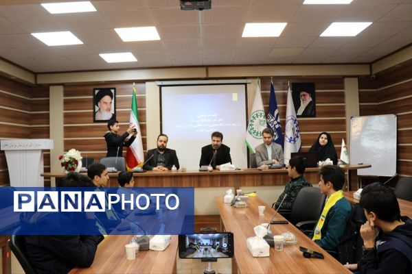 جلسه هم‌اندیشی خبرنگاران پانا با رئیس روابط عمومی اداره‌کل استان خراسان رضوی