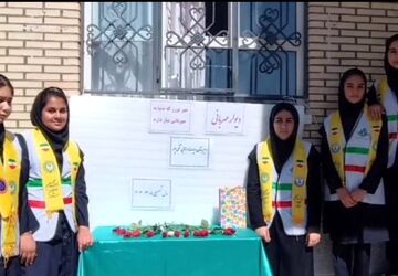 جشن عاطفه‌ها در دبیرستان تقی‌پور مراغه