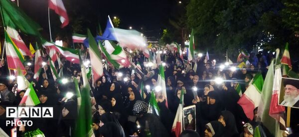  نیشابور در میدان خونخواهی ،شبی دیگر از حماسه آفرینی مردمی نیشابور در قاب پانا 