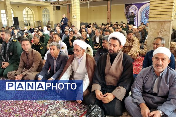 تجدید میثاق با شهدا در سالروز عملیات غرور آفرین مرصاد