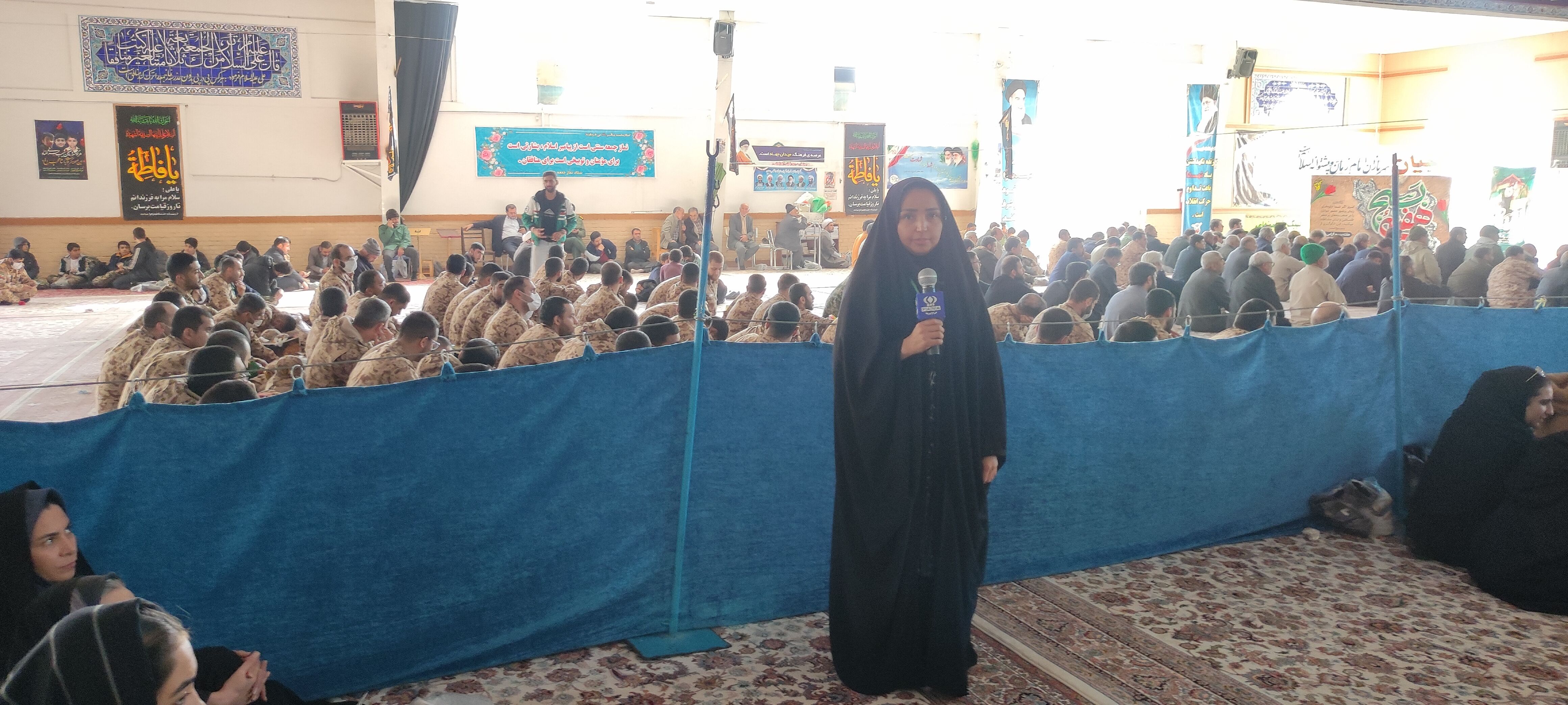 همایش بزرگ بسیج در مصلای امام خامنه‌ای (مدّظلّه العالی) شیروان