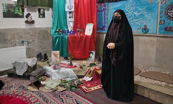 مراسم گرامیداشت یاد و خاطره  شهید محمد حسنعلی‌زاده در آموزشگاه فرشتگان 