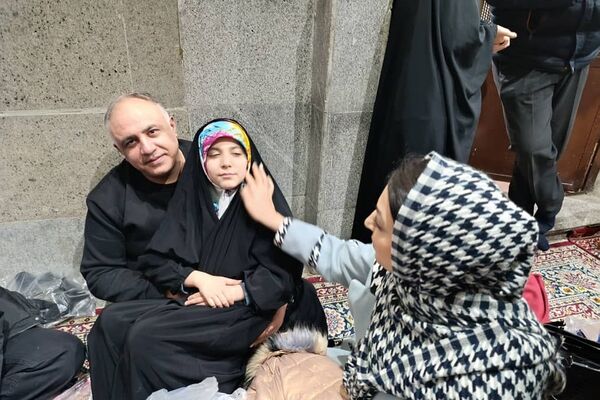 حضور دانش‌آموزان معتکف ناحیه دو شهرری در جلسات بصیرتی