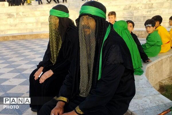 اجرای تعزیه به مناسبت دهه دوم محرم در بهارستان دو